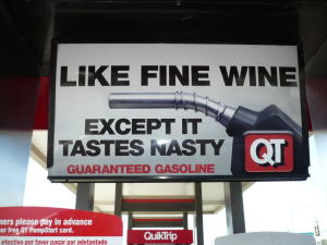 Quik Trip Advertisement.